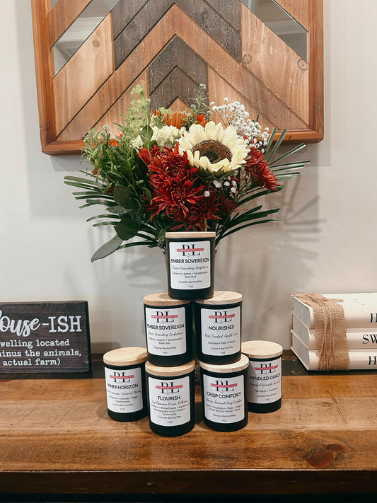 New - Morning Joy| 7oz Affirmation Candle | White Tea, Mandarin, Bergamot & Jasmine | Inspirational Gift